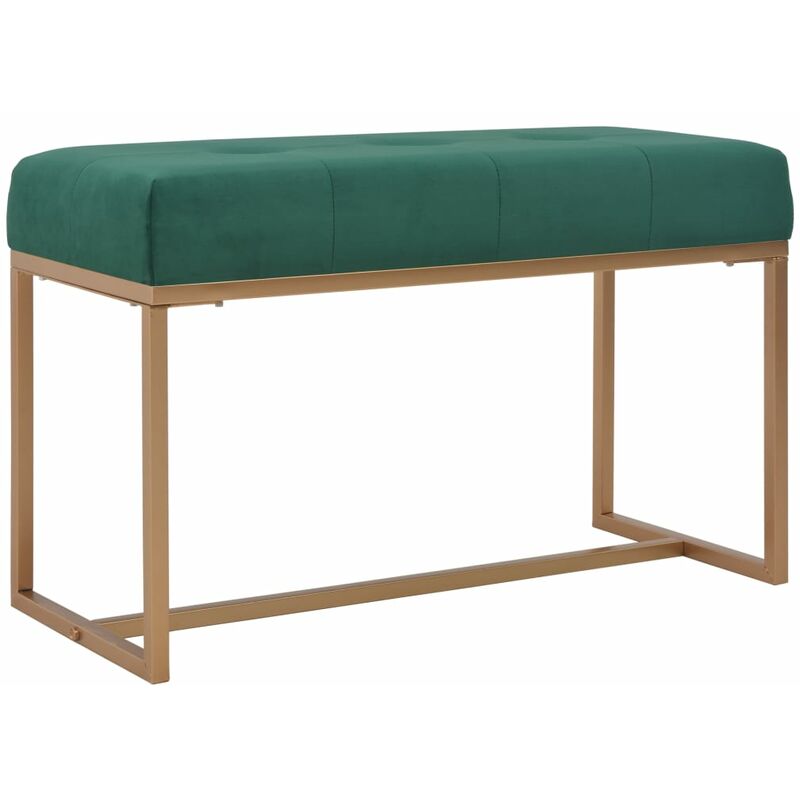 

Banco 80 cm terciopelo verde