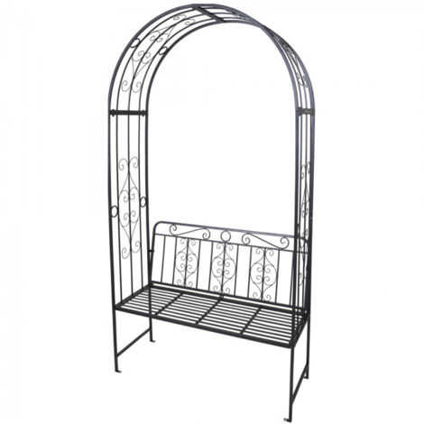 BANCO ARCO FLORAL 49x26,5x172 CM