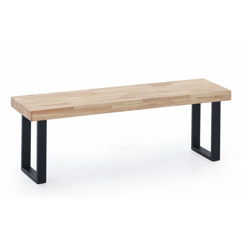 

Kitkay - Banco asiento Kove de Madera Roble / Metal Negro