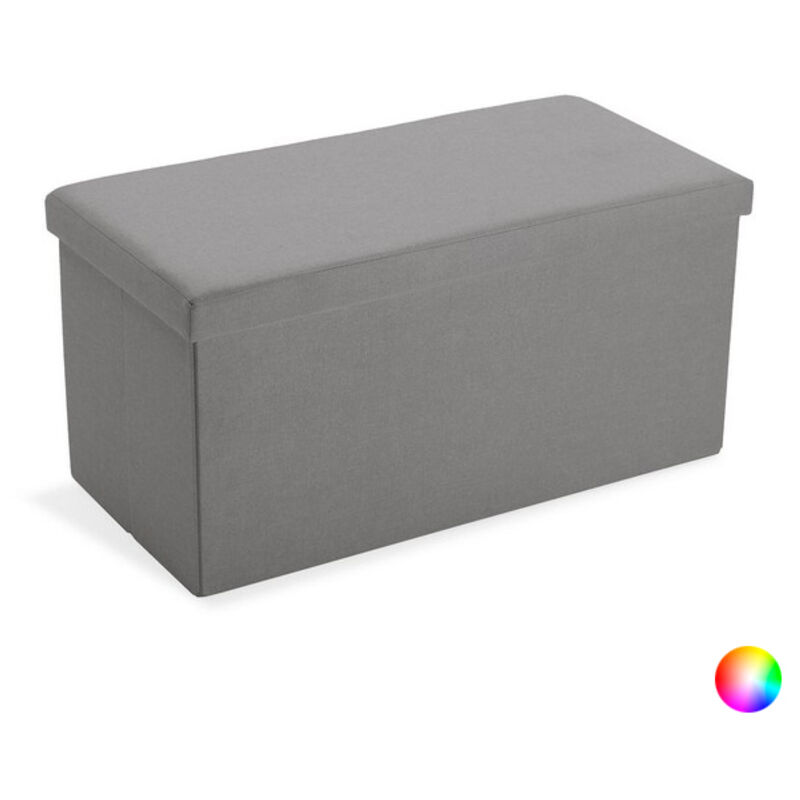 

Banco baúl Largo Desmontable Lino Madera MDF (38 x 37,5 x 76,5 cm) - Gris -