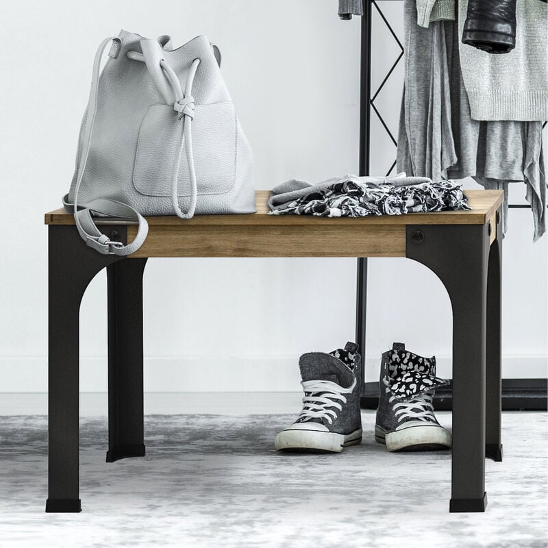 

Banco Bristol estilo industrial vintage – 39x70x46 cm