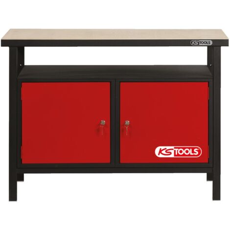 Banco da lavoro c.2 ante, 840x1200x600mm