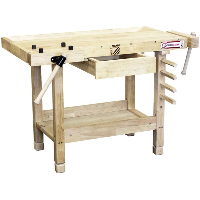 Image of Banco da lavoro tavolo in legno gioco per bambini Holzmann wb106mini