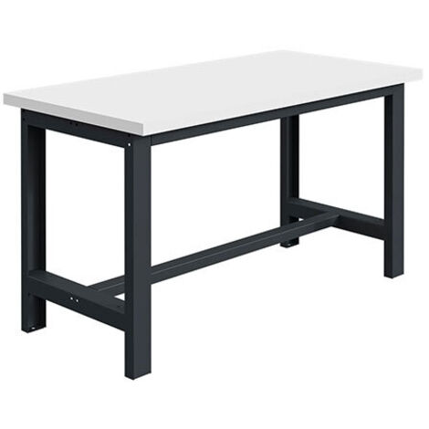 Banco da lavoro per officina - Dimensioni 1200x750x838mm - Grigio antracite RAL7016 - W010010107-GA