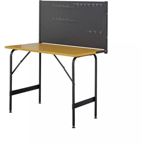 banco da lavoro richiudibile con pannello valex - 117x60x145 cm