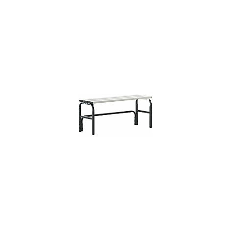 Banco de acero inoxidable para vestuarios  H x P 450 x 350 mm 