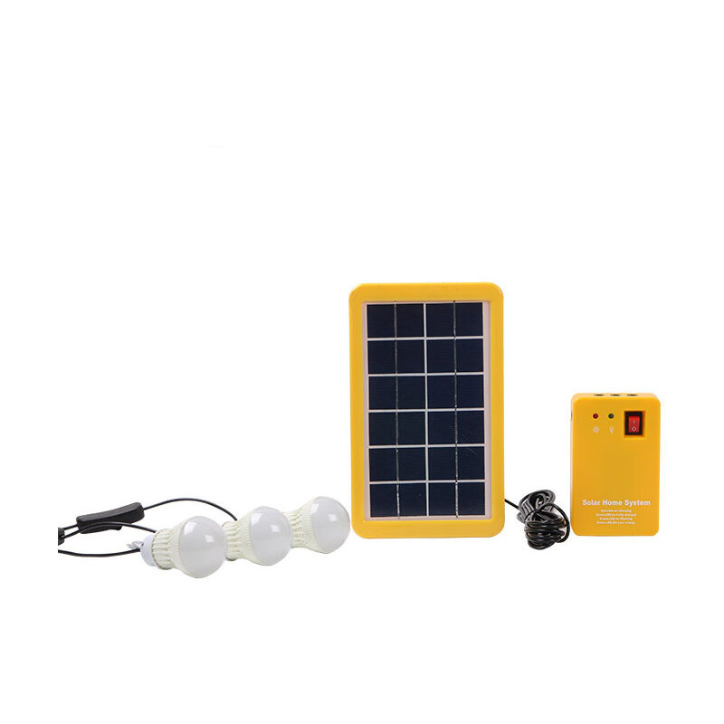 

Banco de energía solar, iluminación para exteriores, luz de carpa solar del banco de energía solar de 3w, fácil de mover y usar