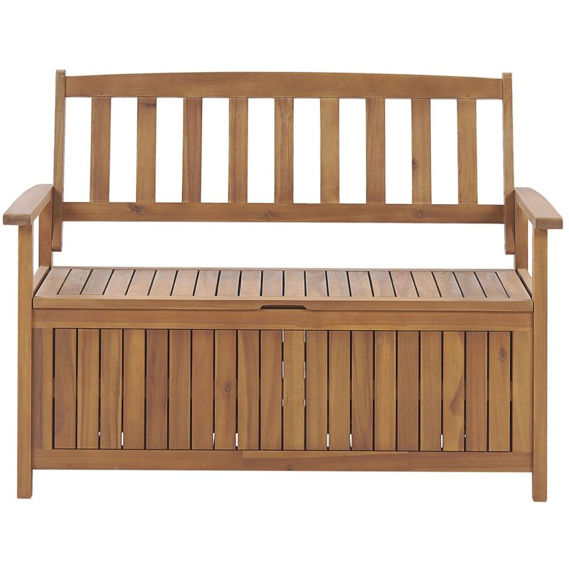 

Beliani - Banco de jardín de madera 120 cm SOVANA
