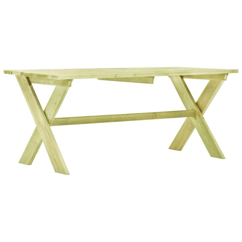 

Banco de jardin de madera de pino impregnada 170 cm