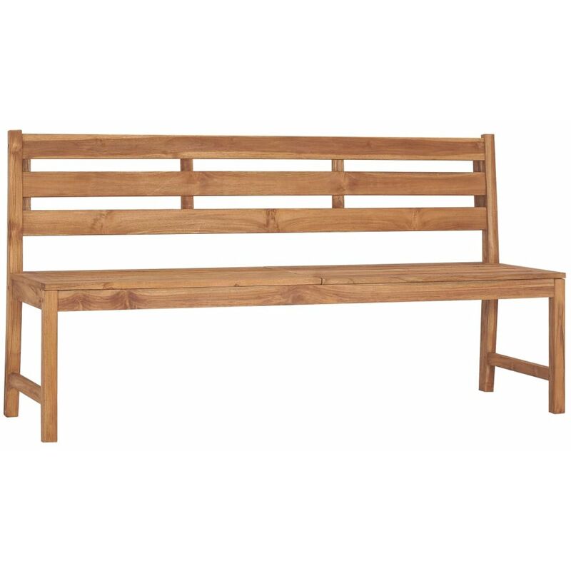 

Banco de jardin de madera maciza de teca 170 cm