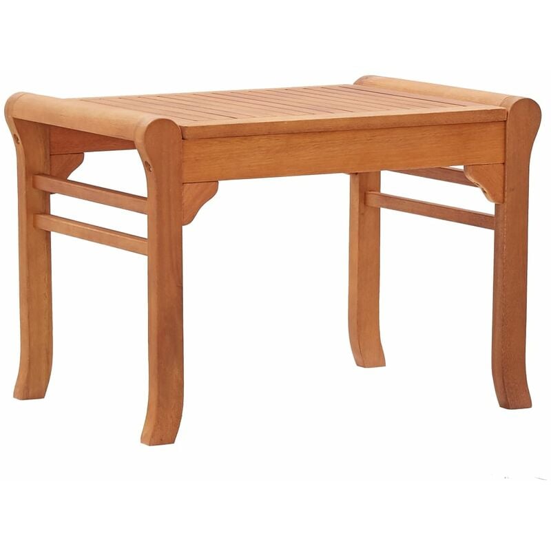 

Banco de jardín madera maciza de eucalipto 64 cm