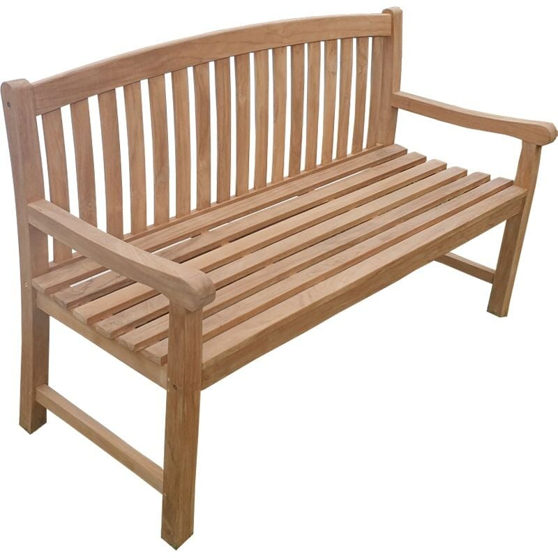 

Teck'line - Banco de jardín YERA 150 cm Teca Premium