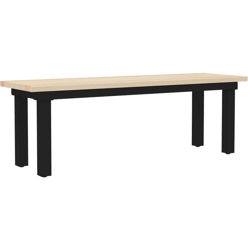 

Vidaxl - Madera de Pino Banco 155x40x45 cm Modelo 4 - Marrón