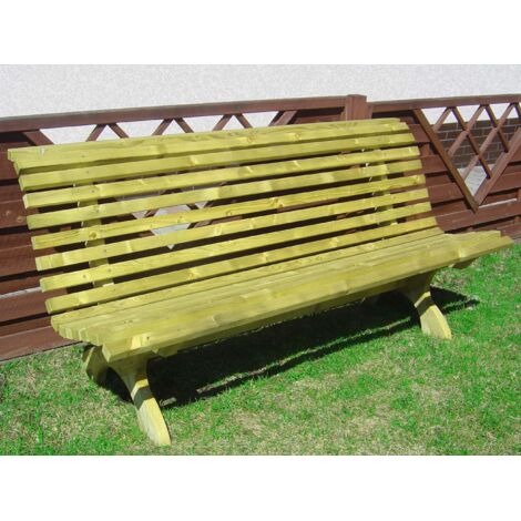Banco de madera impregnada LASA Green Park