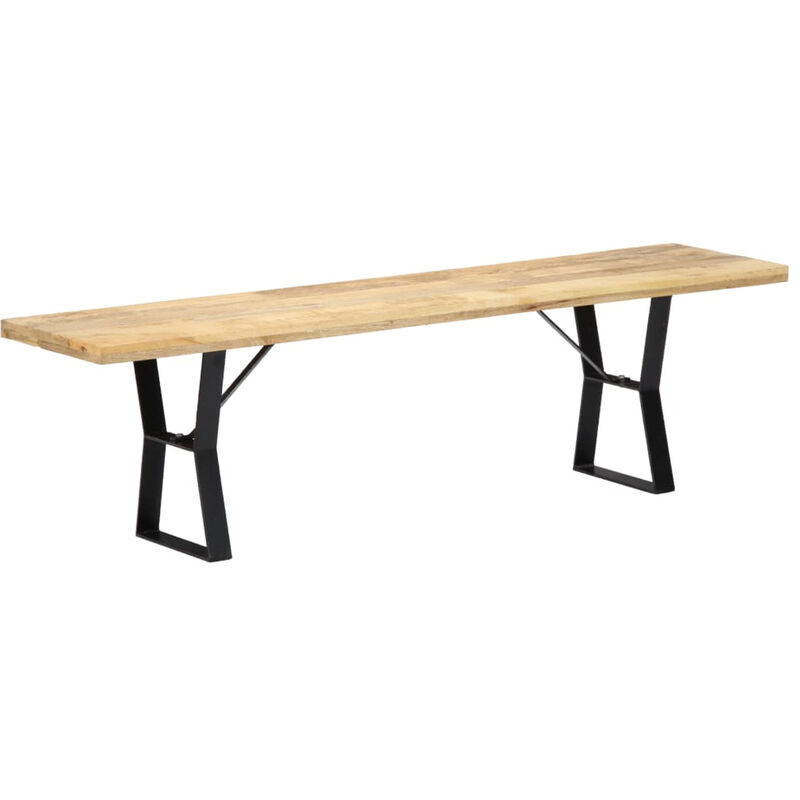 

Banco de madera maciza de mango 160 cm