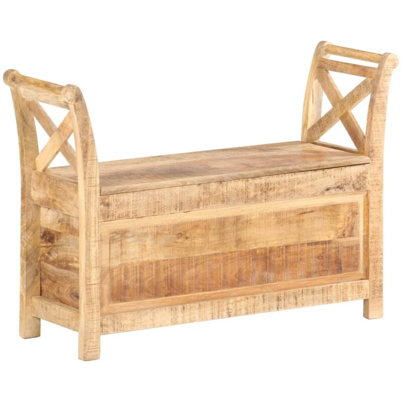 

vidaXL Banco 103x33x72 cm Madera Maciza de Mango - Marrón