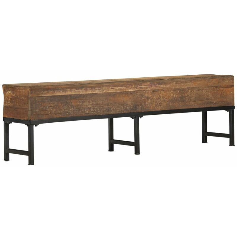 

Banco de madera maciza reciclada 160 cm