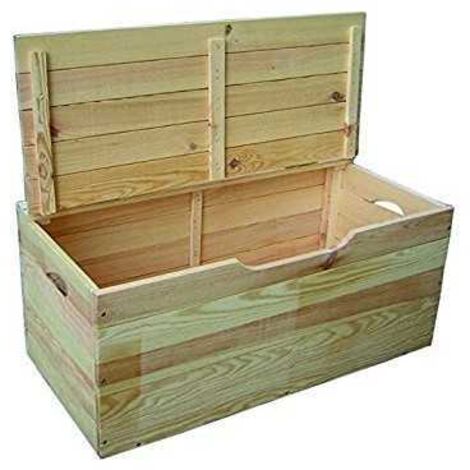 Banco de madera Tulipán con tapa