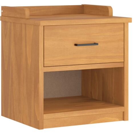 Banco de recibidor SANDNES madera maciza de pino 45x40x50 cm vidaXL