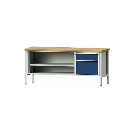 Banco de trabajo  bastidor modular  1 cajón de 180 mm  1 cajón