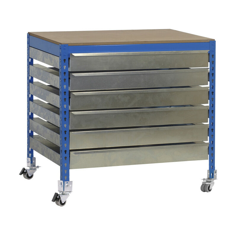 

Simonrack - Banco de trabajo con ruedas 95,7x91x61cm. 280Kg