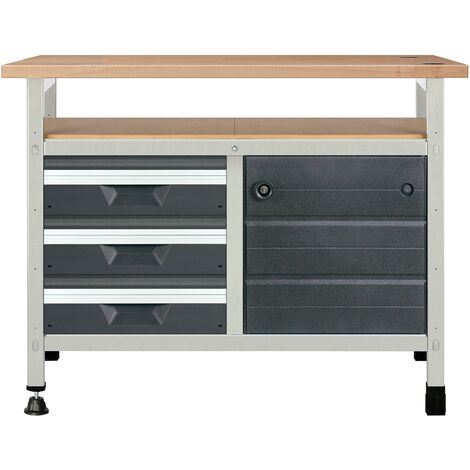 Banco de trabajo modular 1130 x 650 x 860 mm Wolfcraft 8062000