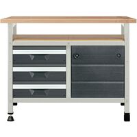 Banco De Trabajo Modular 1130 X 650 X 860 Mm Wolfcraft 8062000