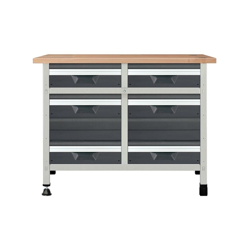 

Banco de trabajo modular 1130 x 650 x 860 mm Wolfcraft 8070000