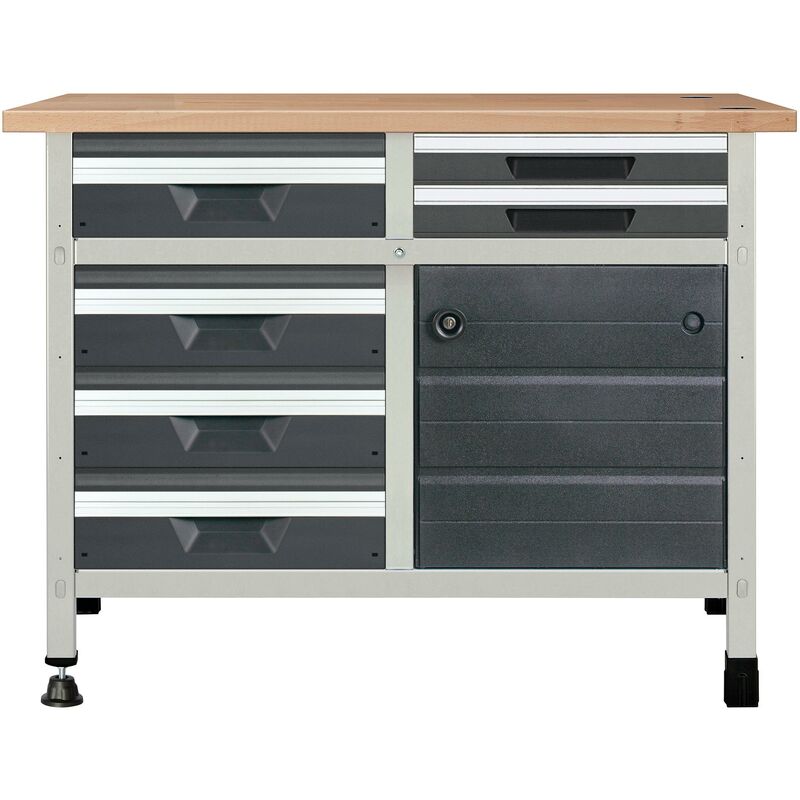 

Banco de trabajo modular 1130 x 650 x 860 mm - Wolfcraft