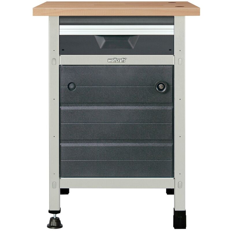 

Banco de trabajo modular de 650 mm 650 x 650 x 860 mm 8051000 - Wolfcraft