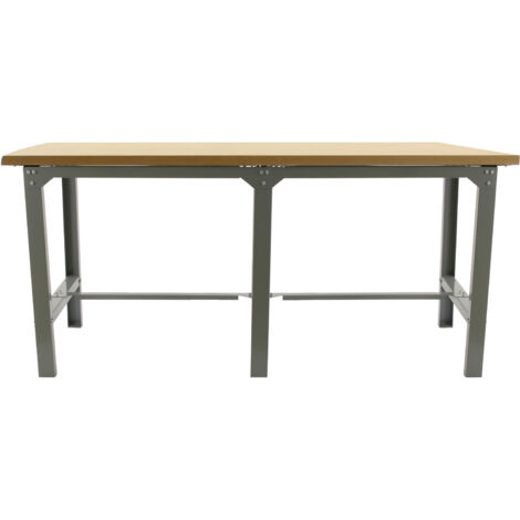 Banco de trabajo SIMONWORK (86,5x210x75cm) GRIS Y MDF