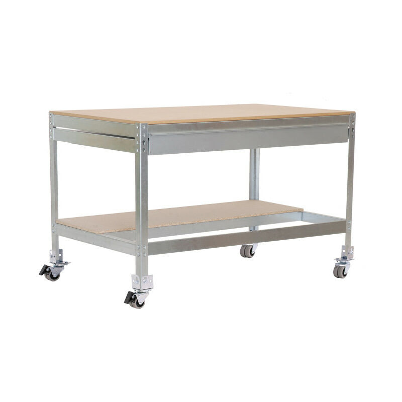 

Banco de trabajo Simonwork con ruedas BT0 Box 91x91x61cm galva-madera