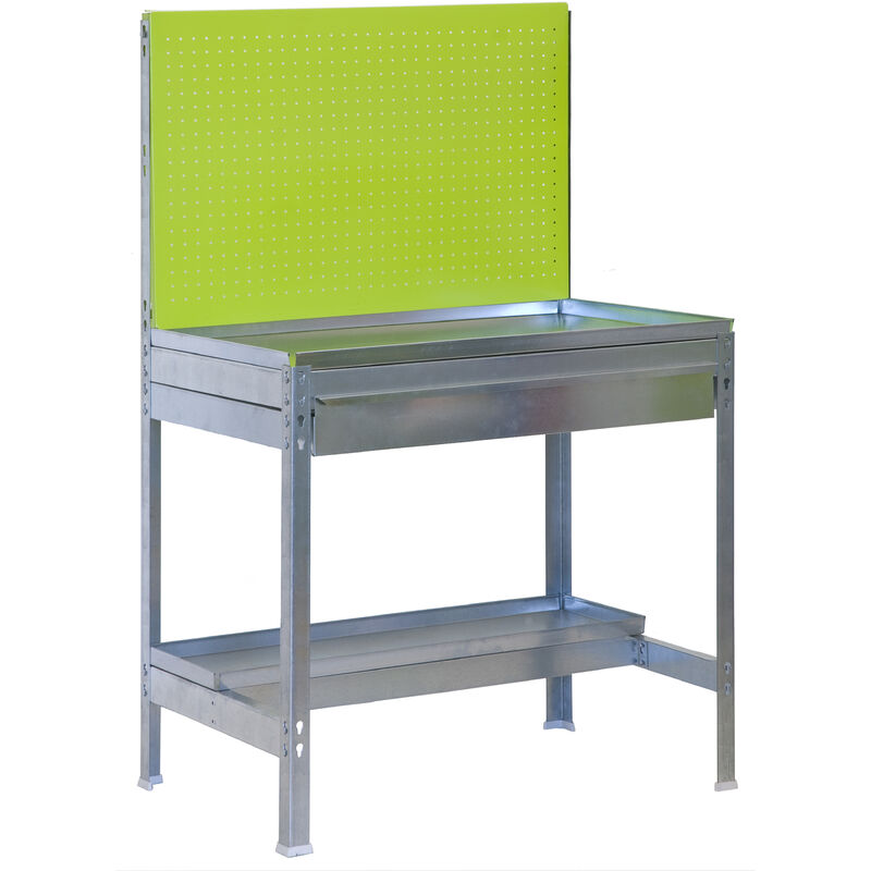 

KIT SIMONGARDEN BT2 BOX 1200x400 GALVA/VERDE - Simonrack