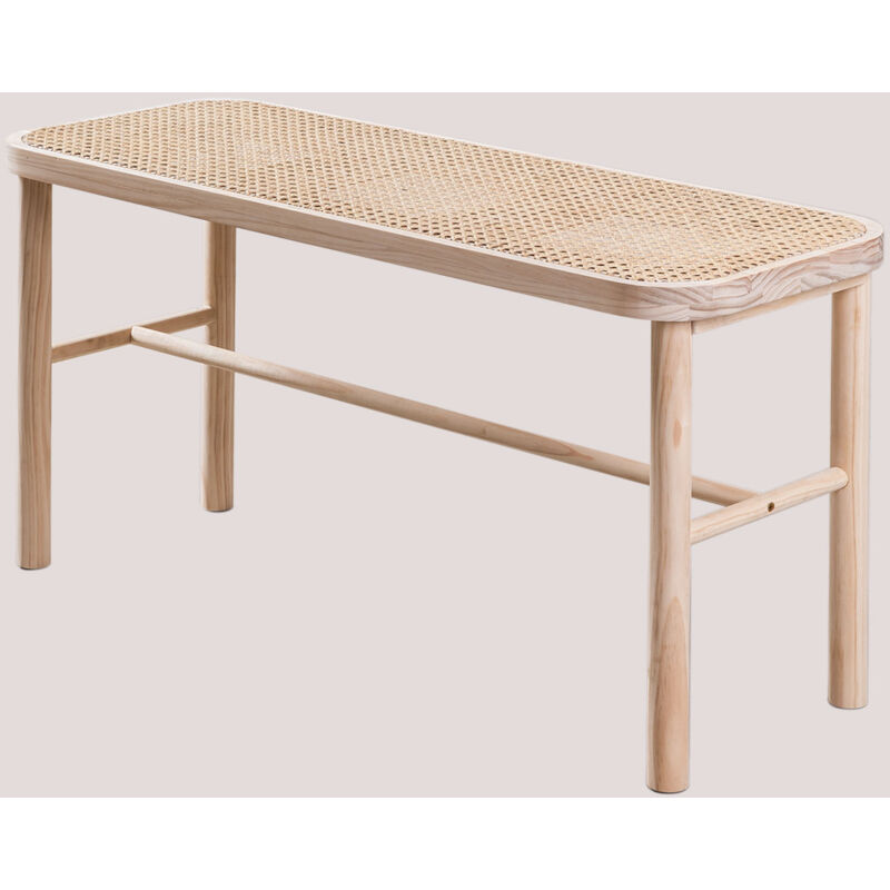 

Banco en Ratán y Madera Riolut SKLUM - Marrón Natural