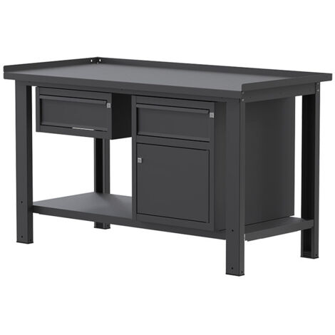 Banco Da Lavoro Con Pannello 121x61x93/150H - Ideale Per Fai Da Te E Professionisti - Foto 3