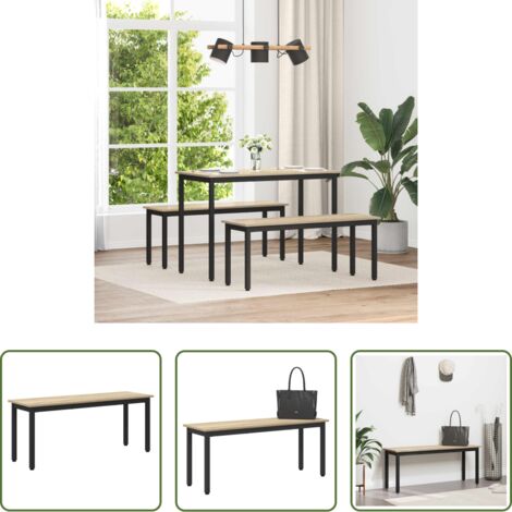 Banco moderno -  Banco Sonoma 110 x 35 x 45 cm Madera de ingeniería