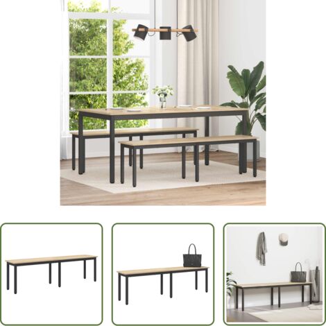 Banco moderno -  Banco Sonoma 160 x 35 x 45 cm Madera de ingeniería