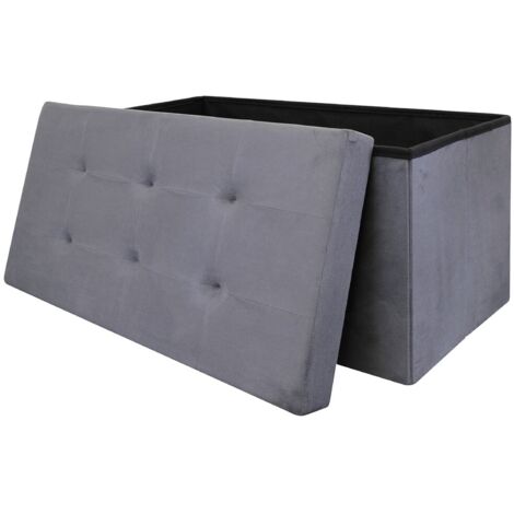 BANCO-PUF PLEGABLE 76x37x37 cm