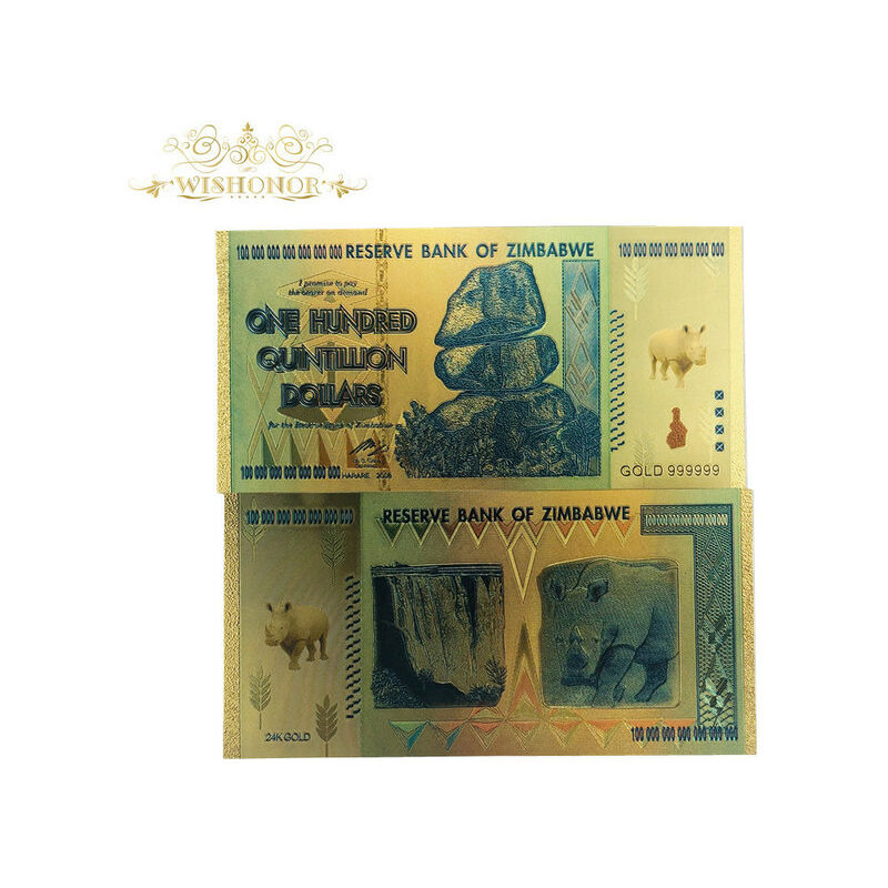 Banconote in argento da 10 pezzi per banconote da