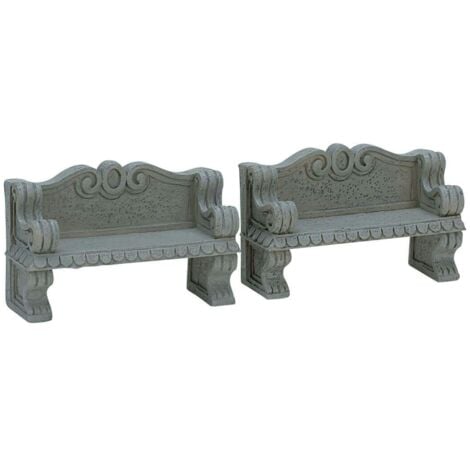 IPERBRIKO Bancos de piedra 3,6 x 0 x 0 cm