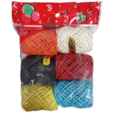 BAND 8171 PAPIERPACKUNG 6 STK. 10M