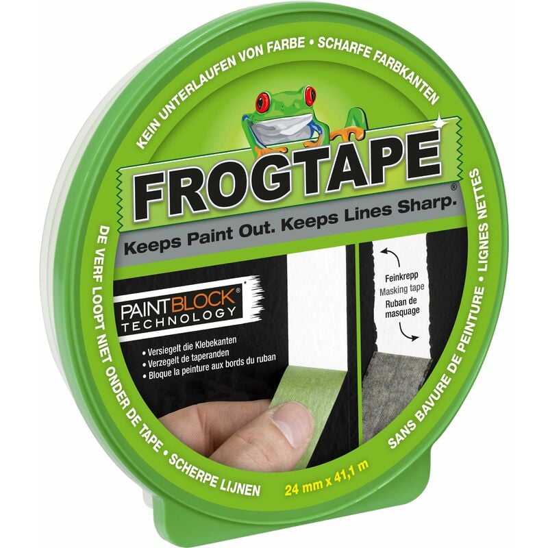 KIP - FrogTape 631-00 - Nastro per mascheratura, 24 mm x 41,1 m, colore: verde