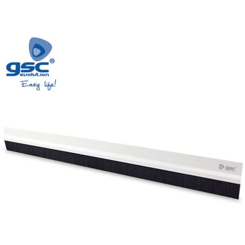 GSC - Banda adesiva in pvc con frange 1M bianco