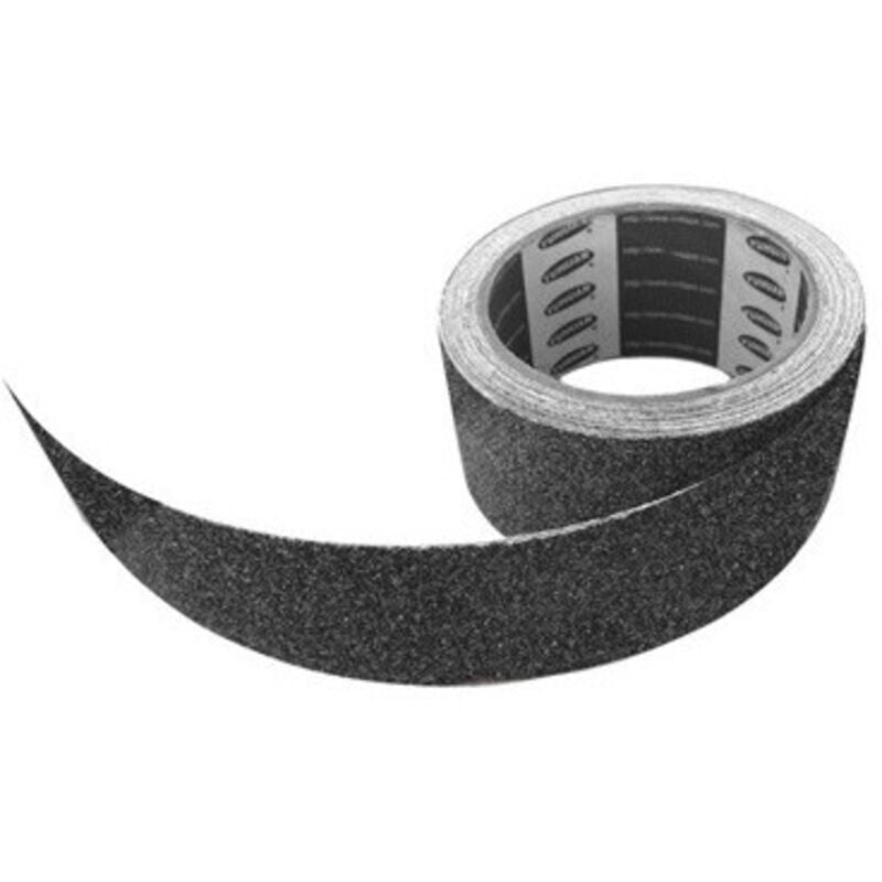 

Banda antideslizante adhesiva para uso interior RSA550BK | Negro - 100 mm x 50 m