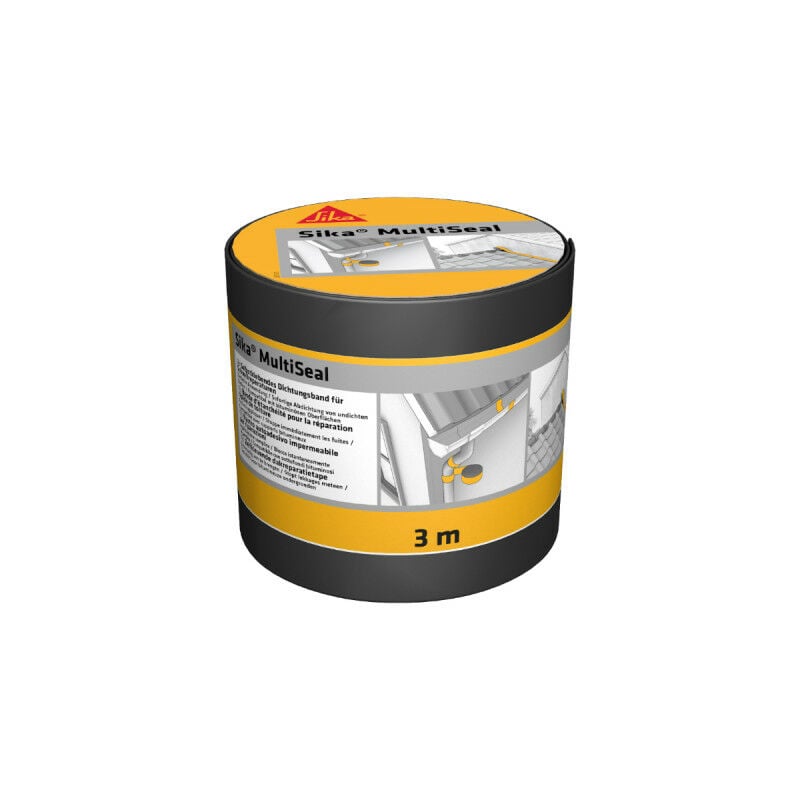 

MultiSeal Cinta bituminosa impermeabilizante - Gris - 100mm x 3m - Gris - Sika