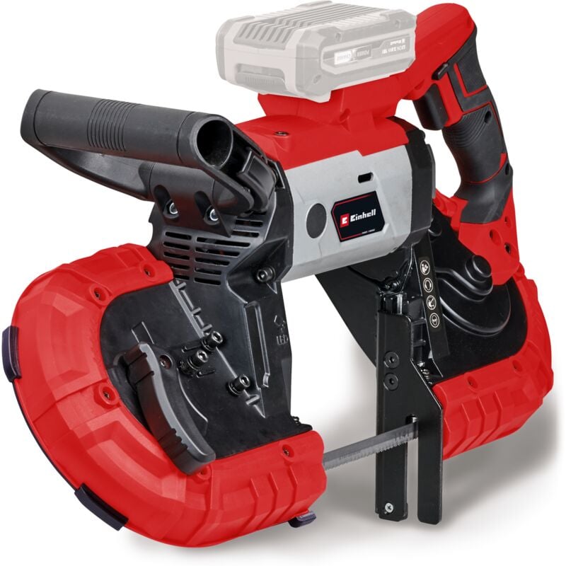 Einhell - Scie à ruban sans fil te-mb 18/127 Li-Solo Power X-Change (18 v, hauteur de coupe 115 mm, largeur de coupe 127 mm) Livré sans batterie ni