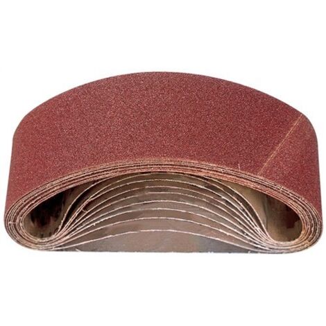 BANDA DE LIJA L 533 MM AN 75 MM GRANULACIÓN 40 PARA MADERA/M