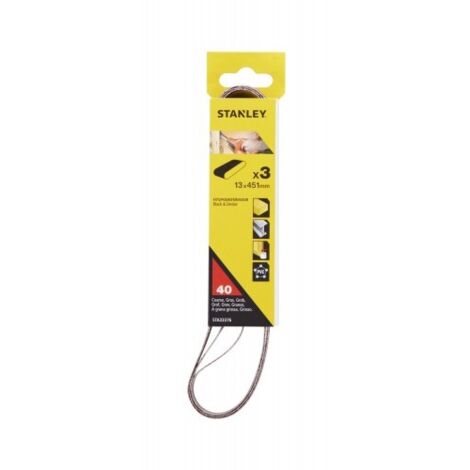 Banda de lijar Stanley sta33376-xj aluminio 451 mm