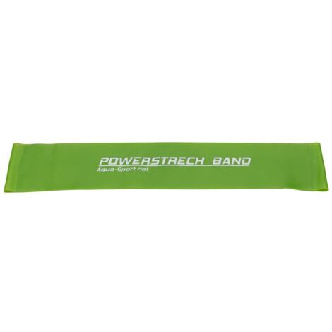 Banda de resistencia AQUA-SPORT POWERSTREECH MINI, verde, 0,3 mm, X-LIGHT AS6751