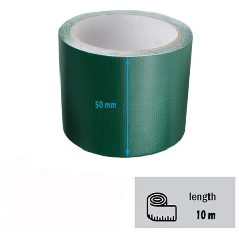 BANDA DI GIUNZIONE BIADESIVA PER PRATO NASTRO IMPERMEABILE VERDE 5cm x 10m 4F